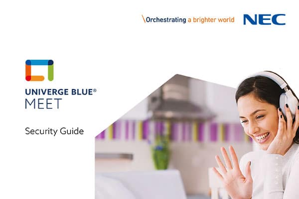 NEC BLUE meet security guide