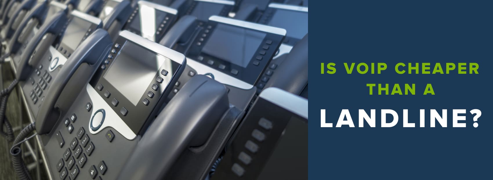 Modern business phone system upgrade shows why VoIP is cheaper than landline—cutting costs, adding features, and boosting flexibility.