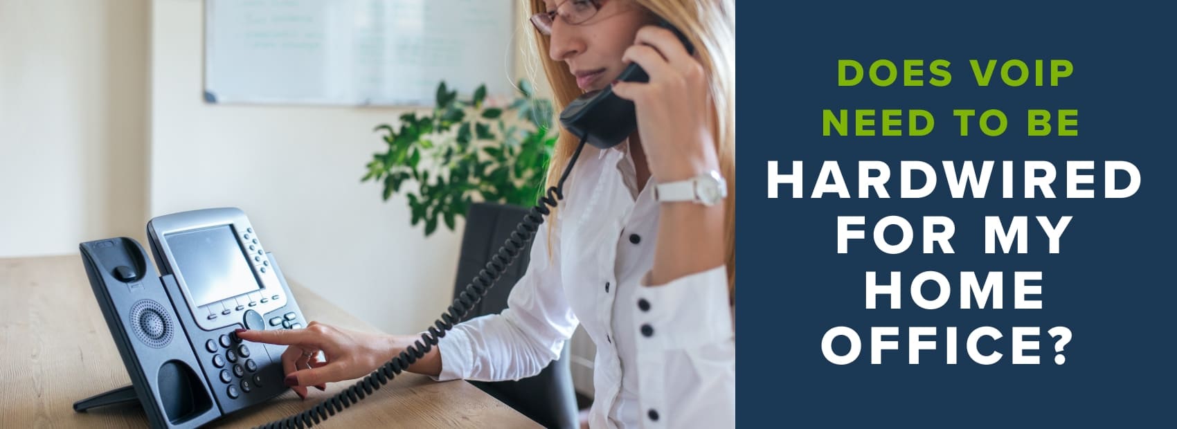 Does VoIP Need to Be Hardwired for My Home Office?